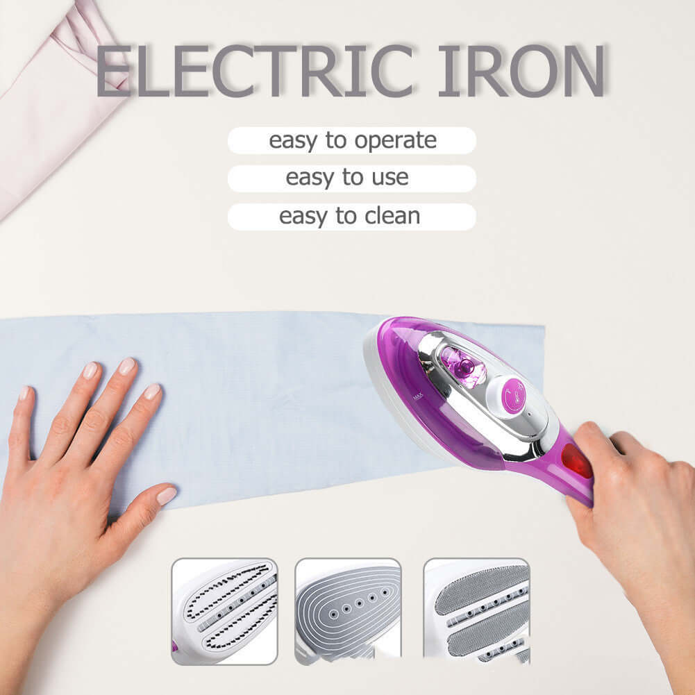 Mini Portable Electric Steam Iron Brush