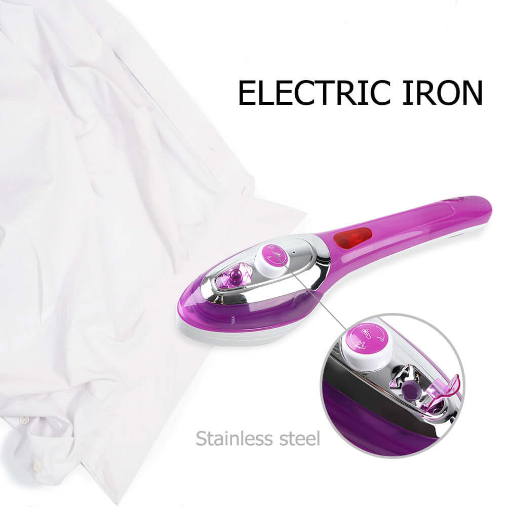 Mini Portable Electric Steam Iron Brush