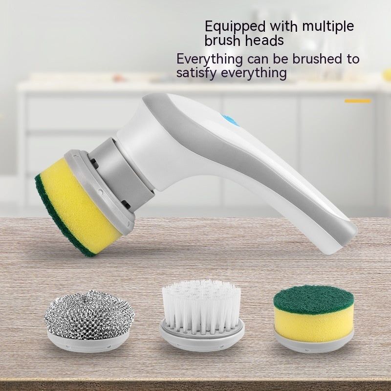 4-in-1 Electric Spinning Scrubber Cleaning Brush