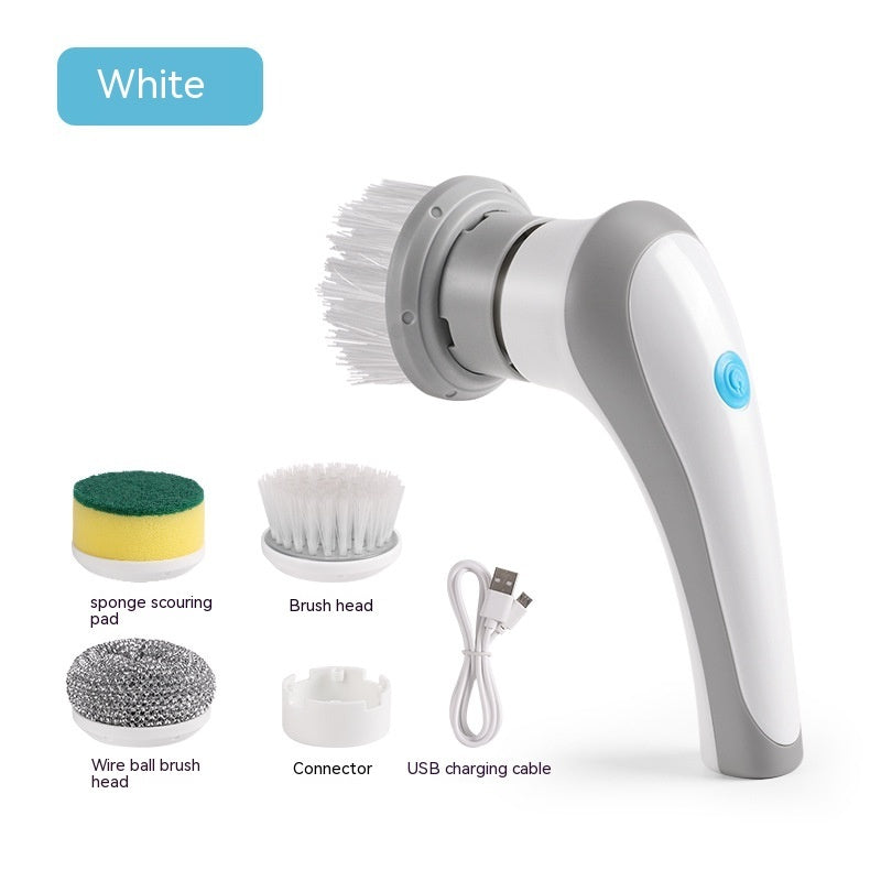 4-in-1 Electric Spinning Scrubber Cleaning Brush