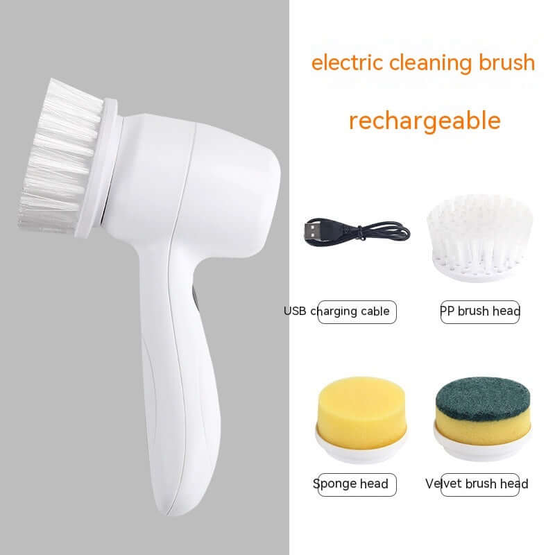4-in-1 Electric Spinning Scrubber Cleaning Brush